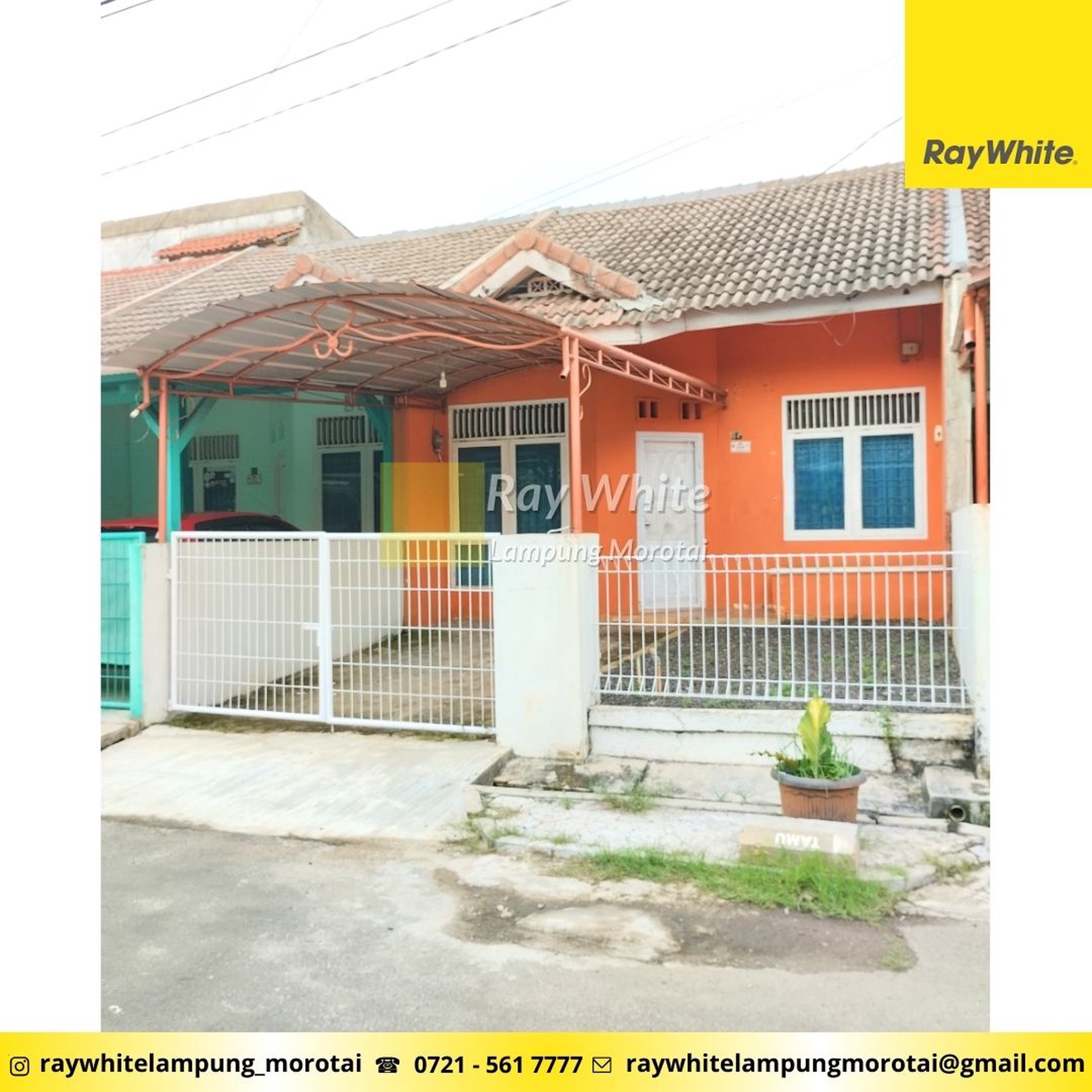 Disewakan Rumah Way Halim bandar lampung Area Perumahan