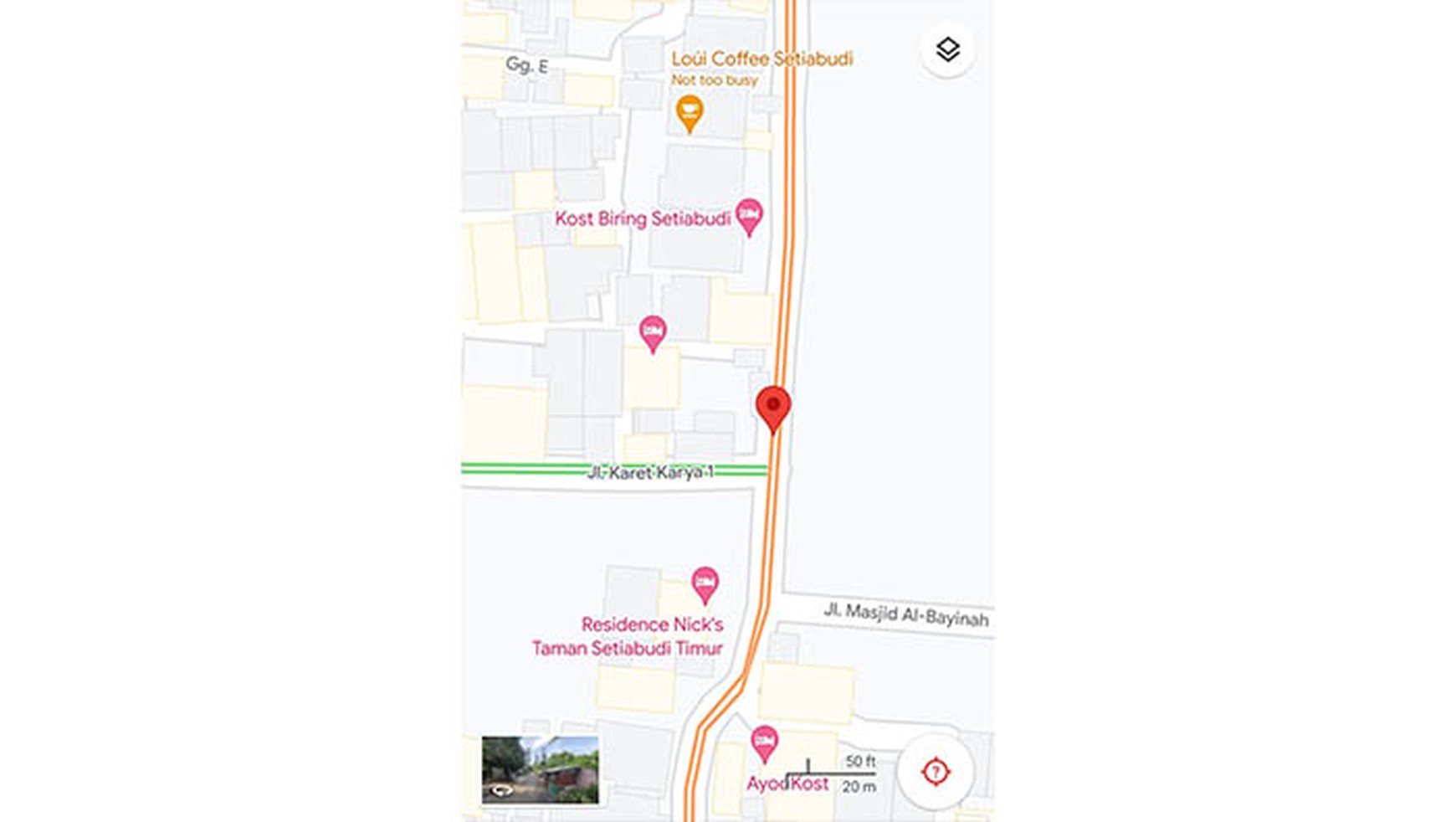 Kavling Taman Setiabudi Timur, Kuningan