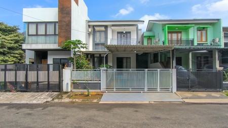 Rumah Secondary Bagus 2 Lantai Di Bsd Nusaloka Tangerang.