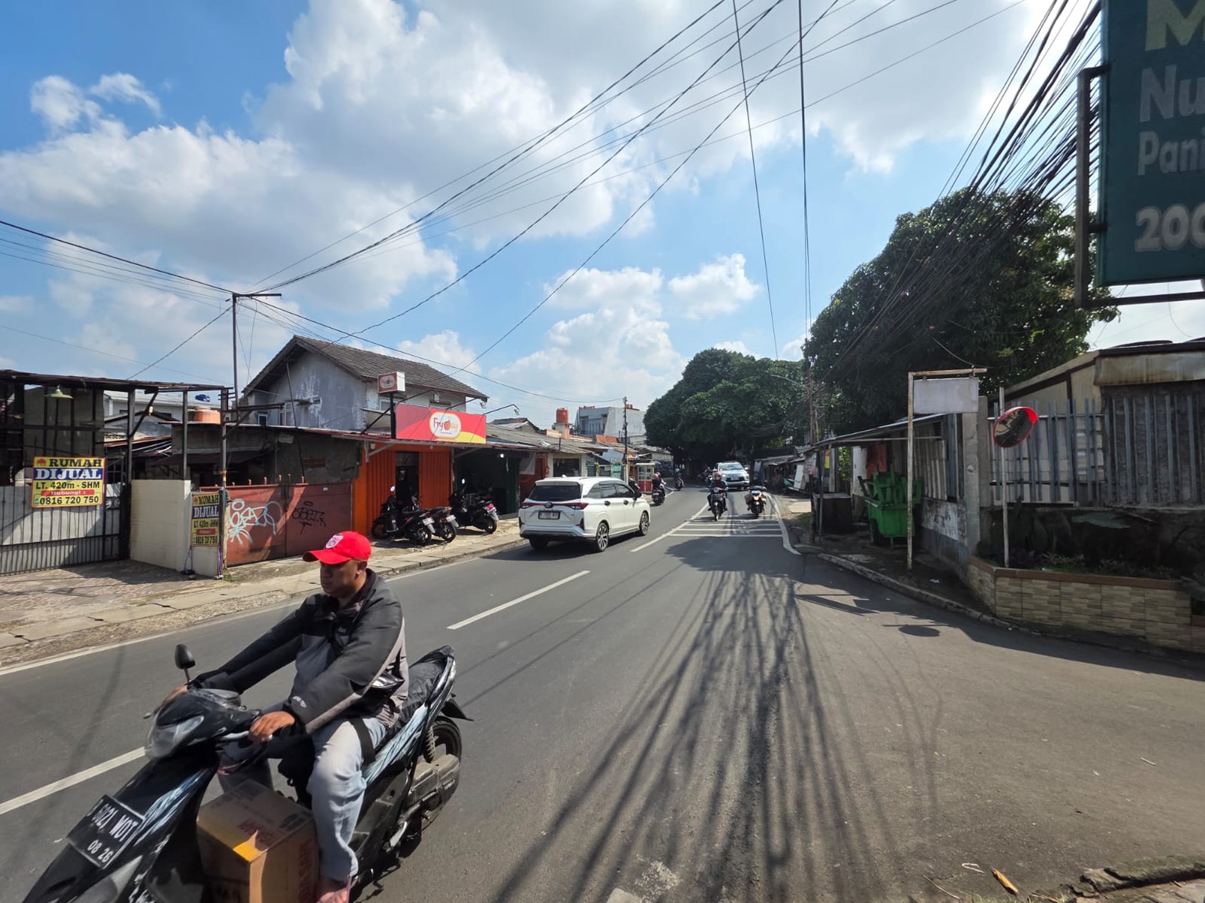 Ruko Siap Pakai utk Usaha di Jl Raden Fatah, Ciledug, Tangerang Selatan
