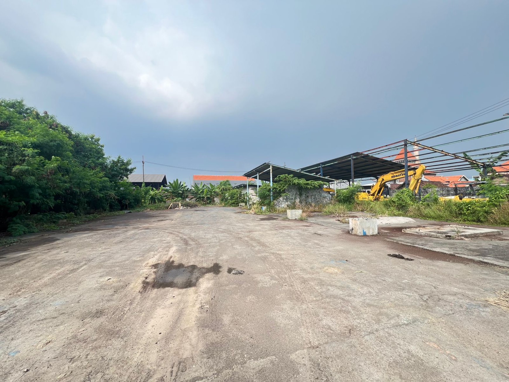 JUAL CEPAT Tanah dan Gudang (Ex. Bengkel) Kawasan Industri Raya Gilang Sidoarjo