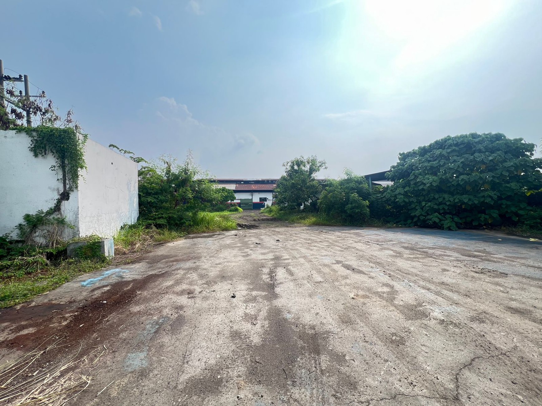 JUAL CEPAT Tanah dan Gudang (Ex. Bengkel) Kawasan Industri Raya Gilang Sidoarjo