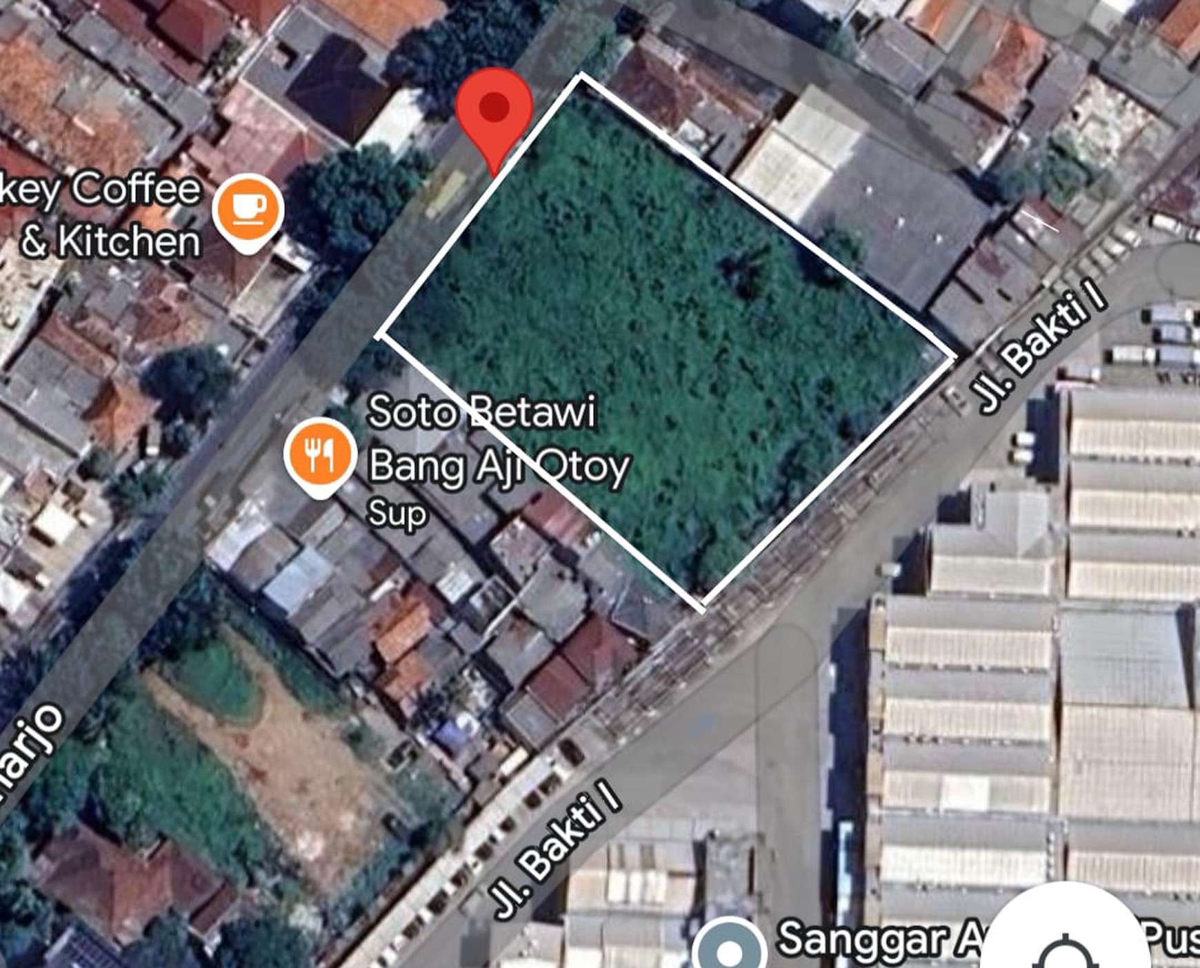 Dijual Tanah Komersial Sangat Strategis di Kawasan Setiabudi, Jakarta Selatan