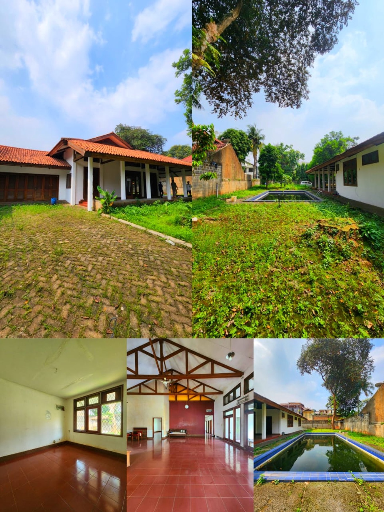 DIJUAL RUMAH ASRI 4 KAMAR TIDUR - KOLAM RENANG DI KEMANG SELATAN - CIPETE, CILANDAK, JAKARTA SELATAN