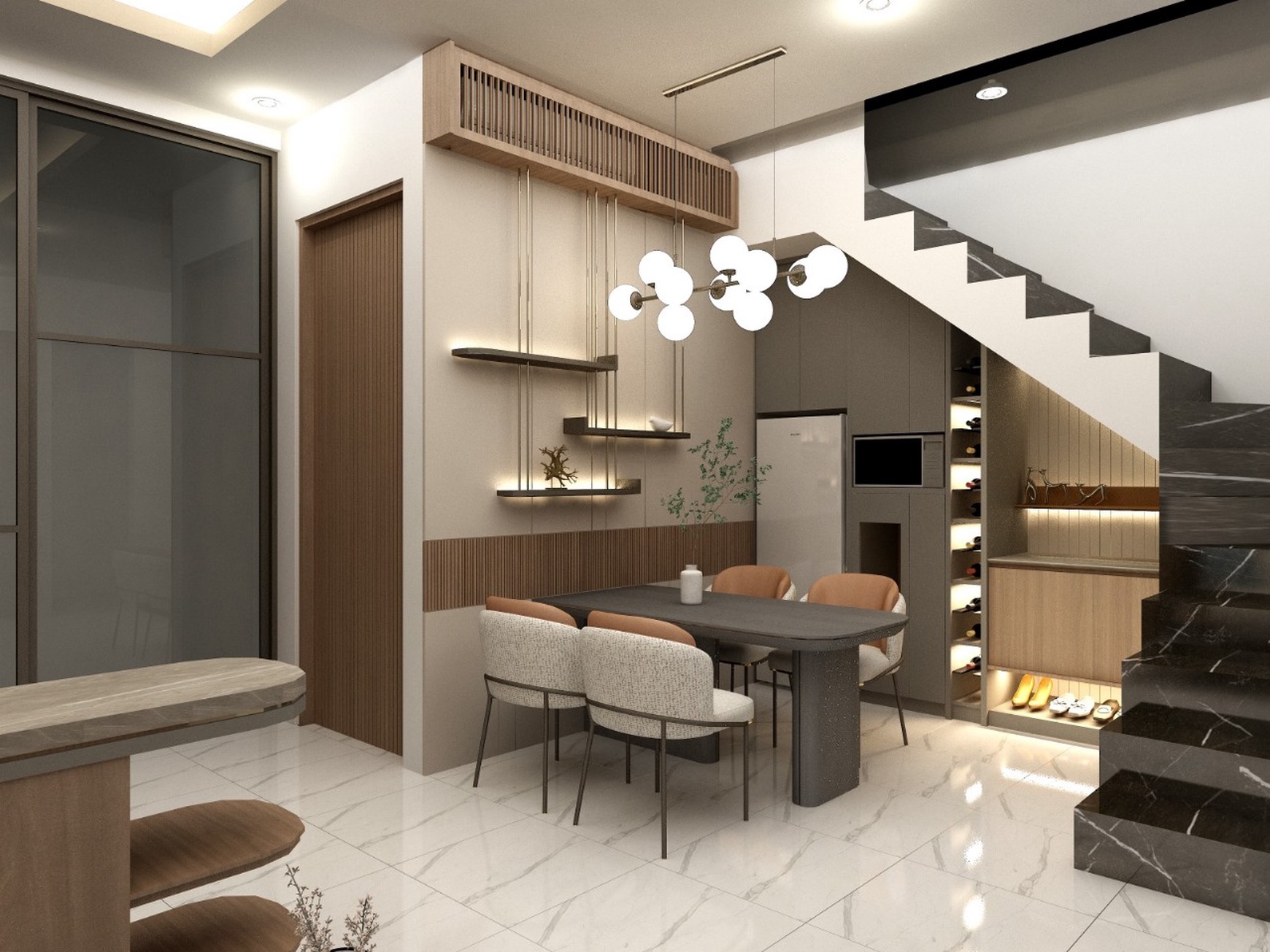 NEW Modern Tropical House Kupang Baru, Langka STRATEGIS, MEWAH Surabaya Barat