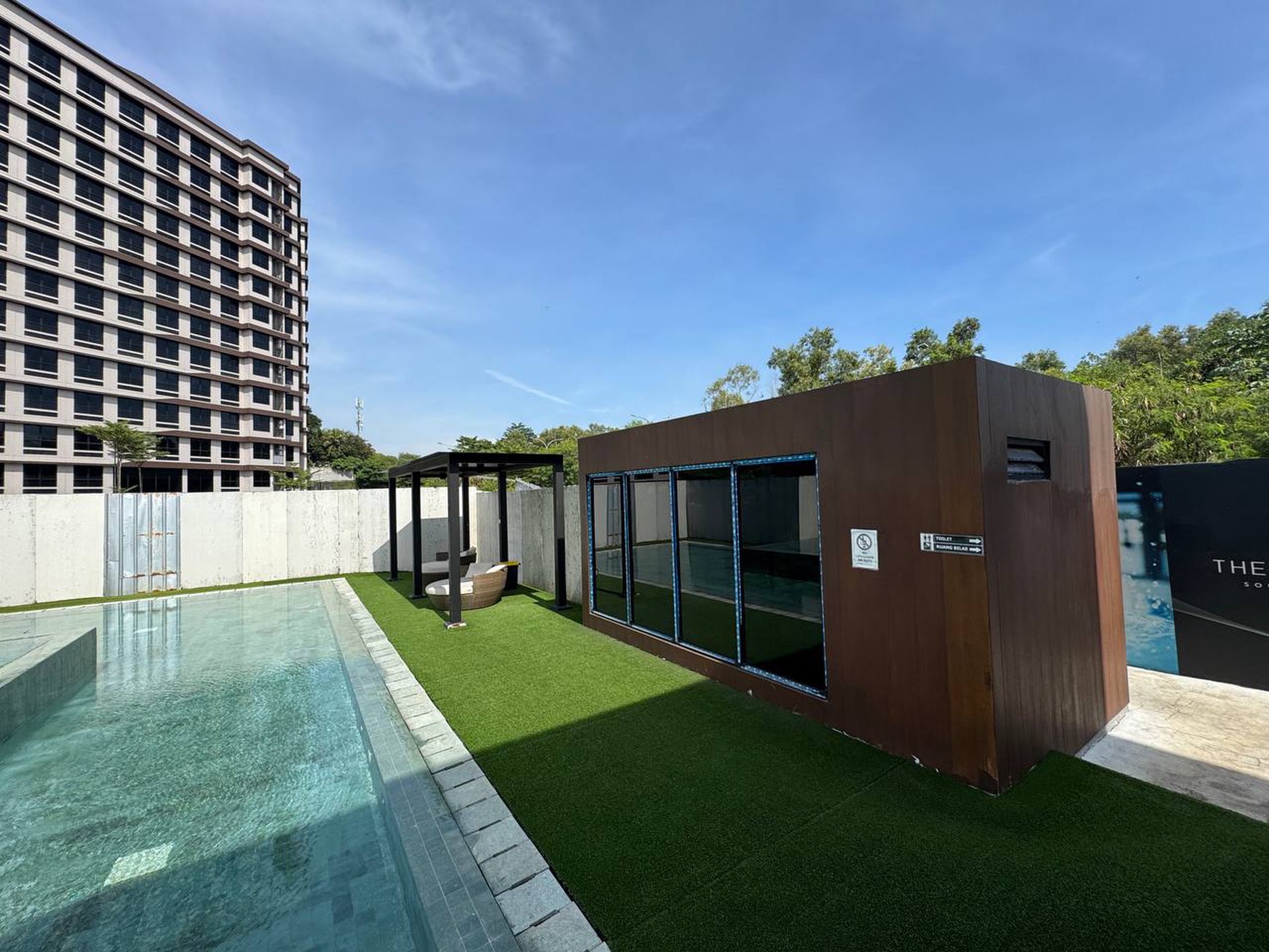 Apartemen The Parc South City studio disewakan dikontrakan