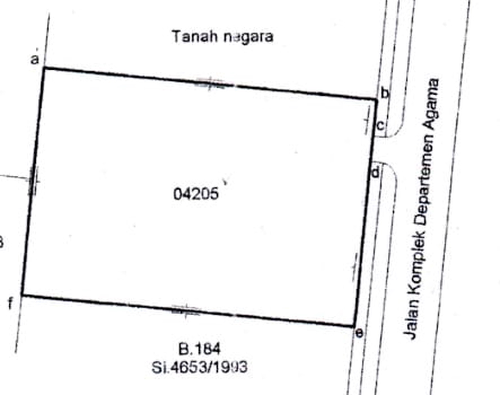 Di jual Rumah  di Jl Madrasah  Cipete - Jakarta Selatan