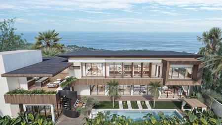  Stunning Big Villa Freehold Ocean View In Uluwatu Bali