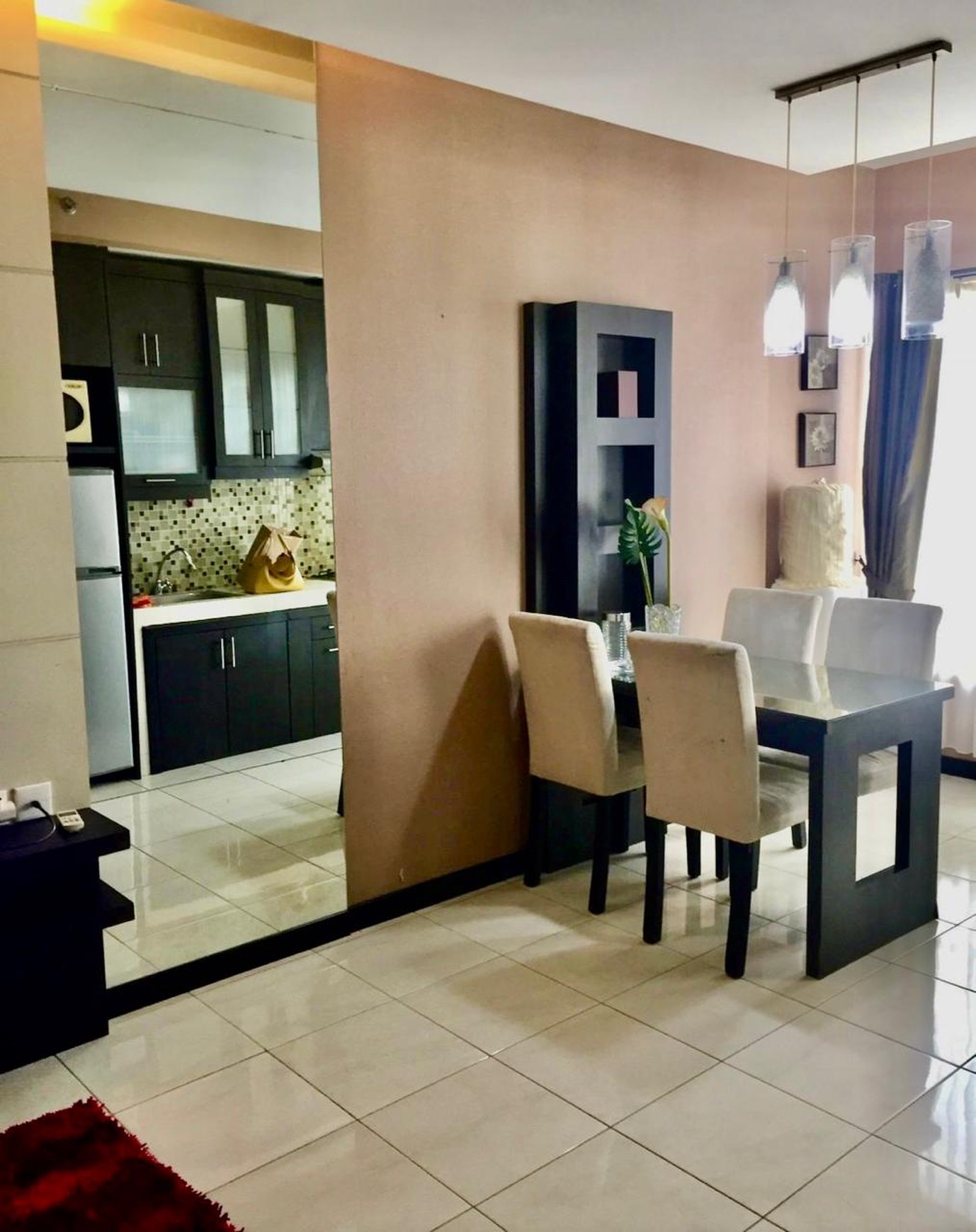 Apartment 2 BR lantai 7 di Apart Sudirman Park Tower, Jakarta Pusat