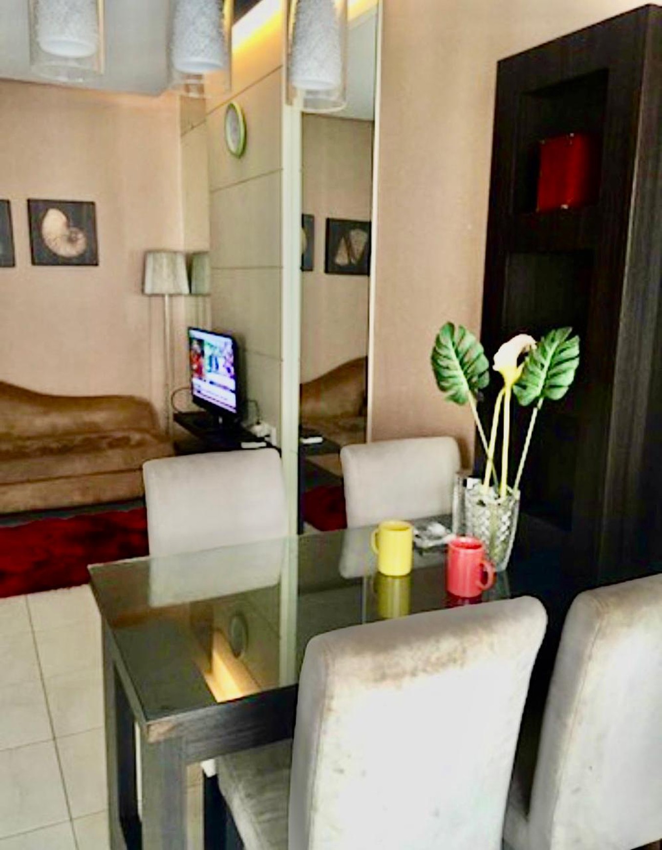 Apartment 2 BR lantai 7 di Apart Sudirman Park Tower, Jakarta Pusat