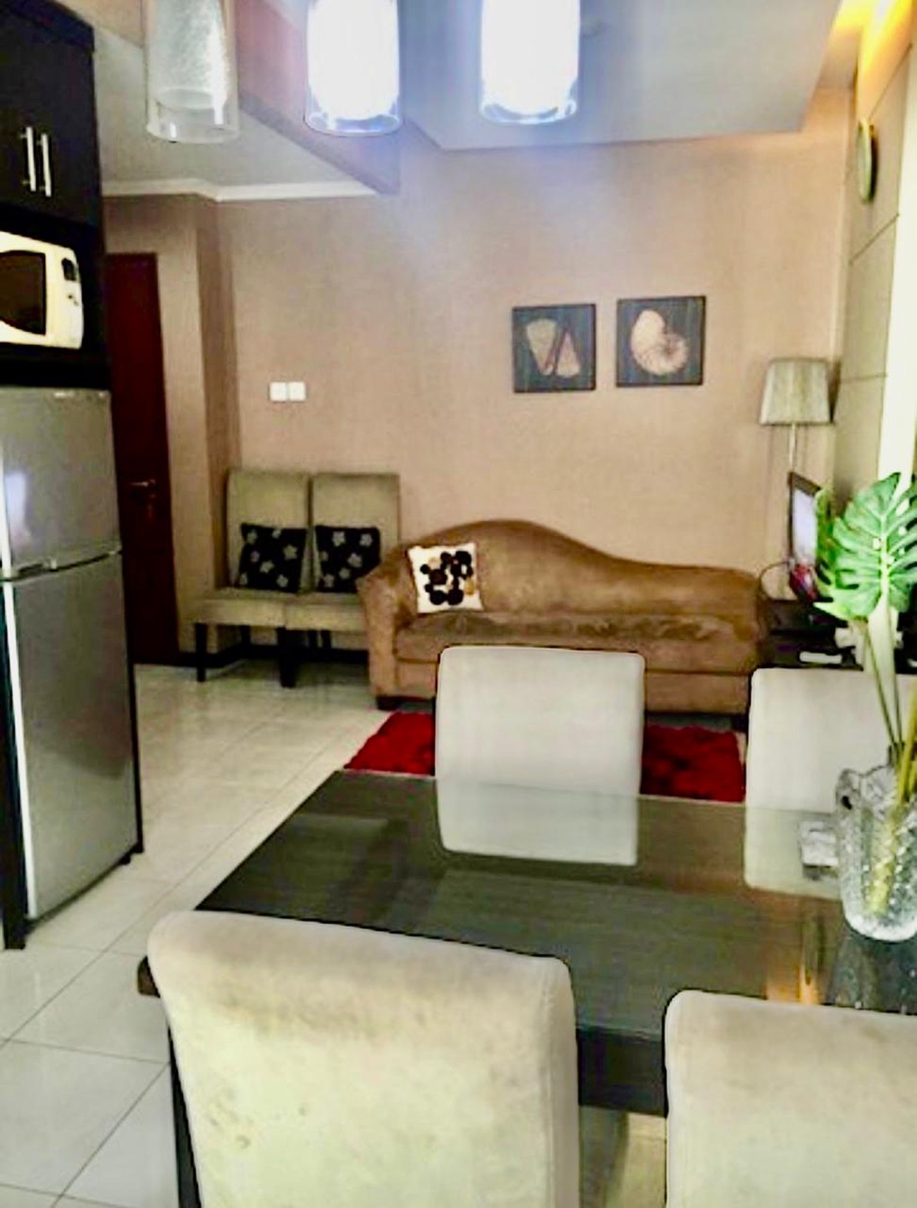 Apartment 2 BR lantai 7 di Apart Sudirman Park Tower, Jakarta Pusat