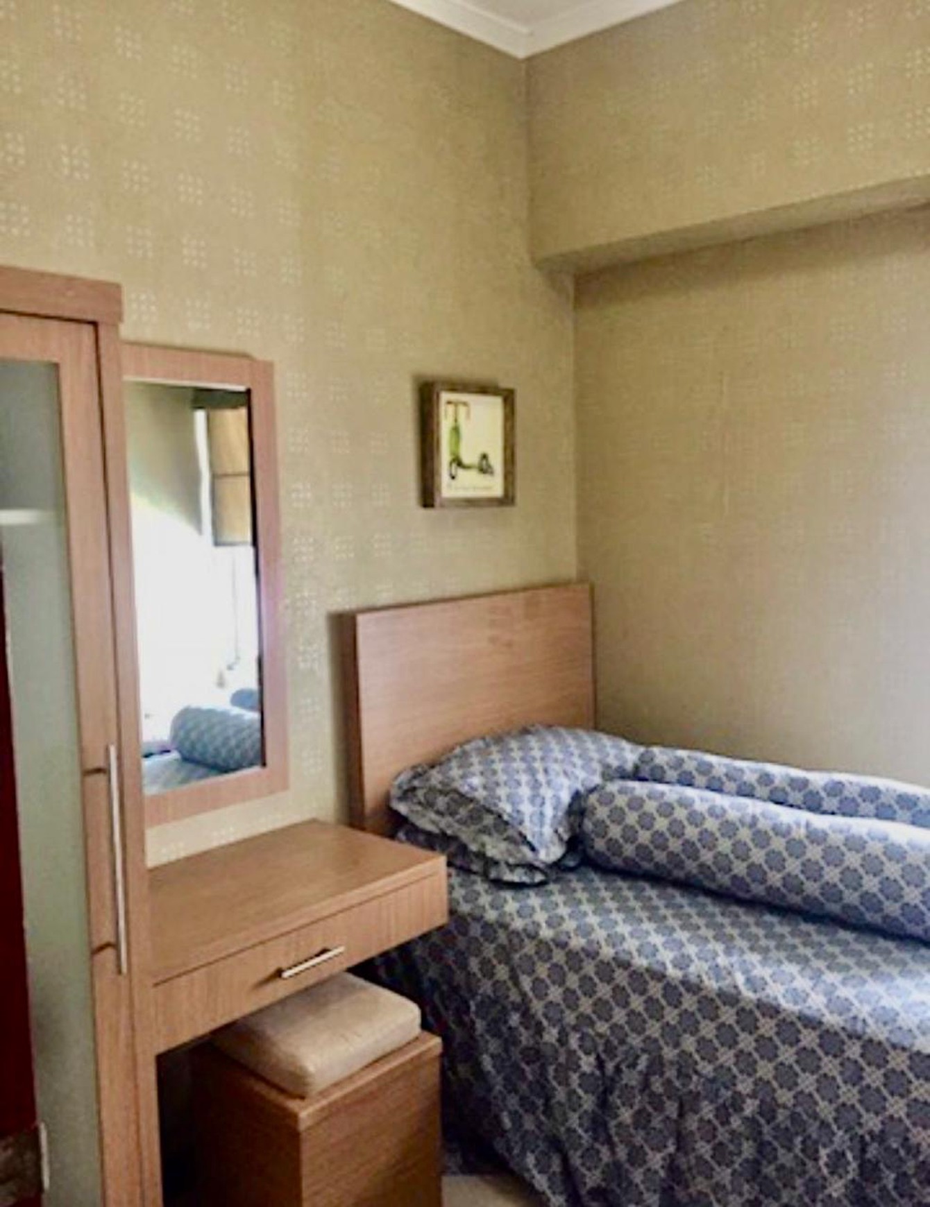 Apartment 2 BR lantai 7 di Apart Sudirman Park Tower, Jakarta Pusat