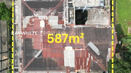 Rumah Hitung Tanah Cocok untuk usaha kos-kosan Area Wijaya Timur