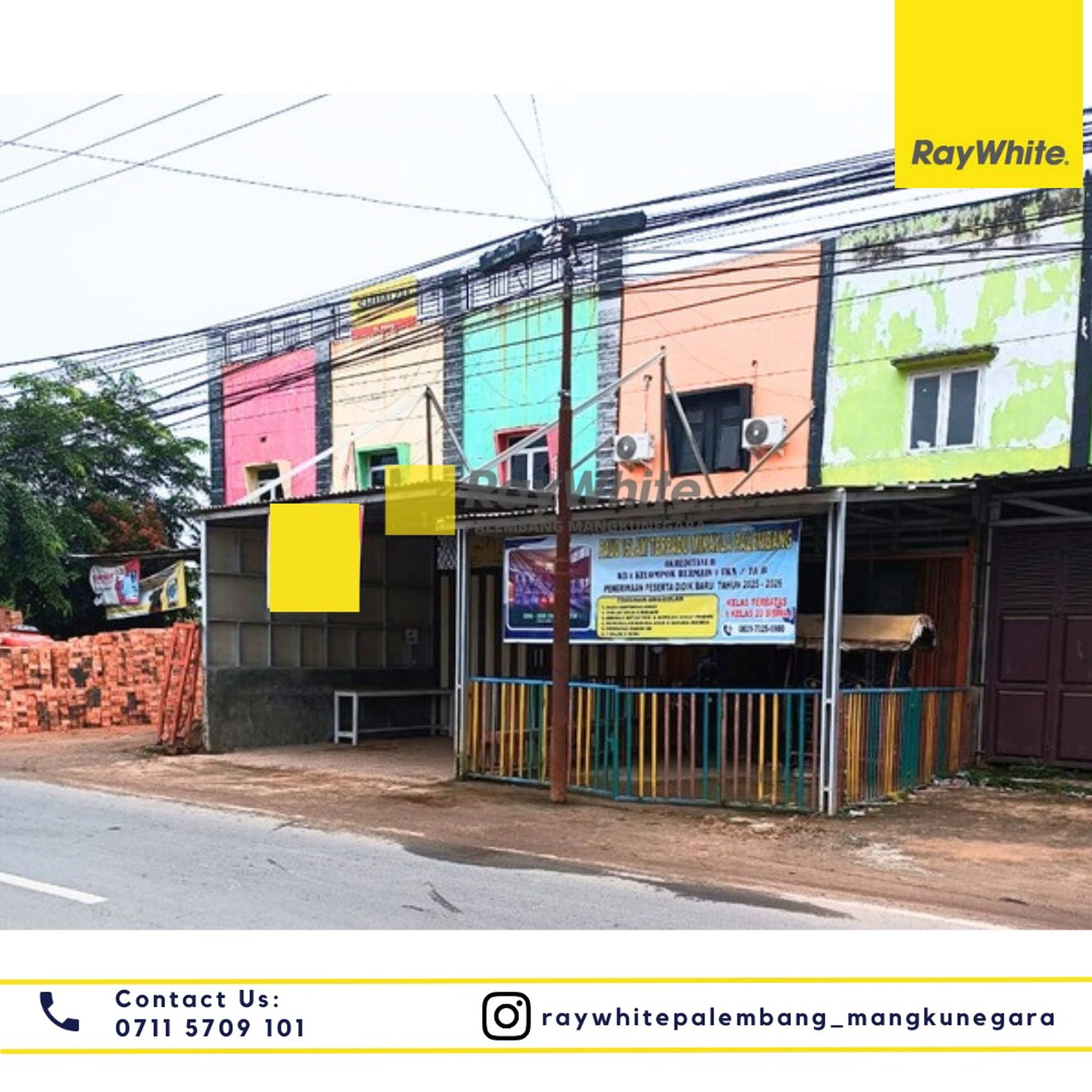 Dijual Ruko di Jl. Taqwa Mata Merah Kel. Sei Selincah Kec. Kalidoni, Kota Palembang