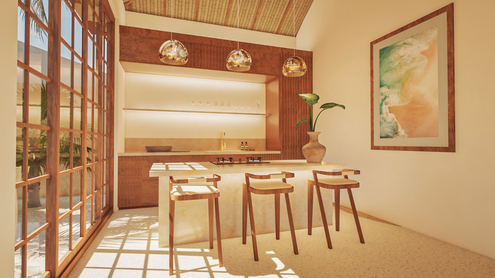 Leasehold - Seaside Tranquility Meets Luxury Living - Nyanyi Beach, Bali