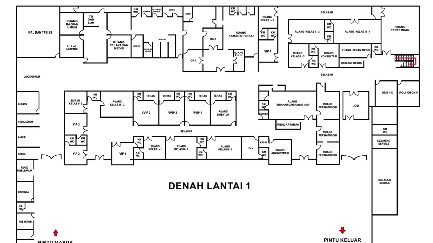 Rumah Sakit Bersalin Strategis di Tengah Kota Malang