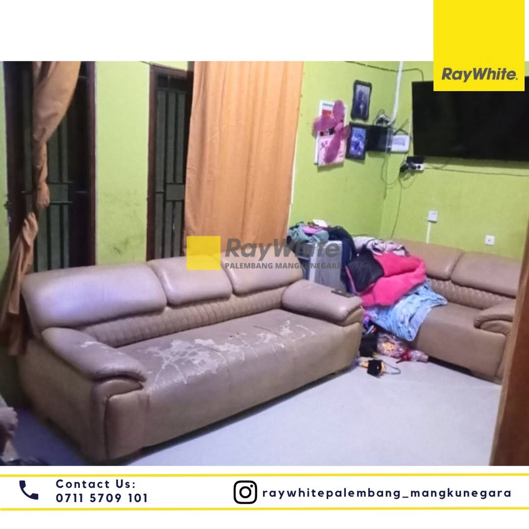 Dijual Cepat Rumah dan tanah di Talang Buruk Kota Palembang
