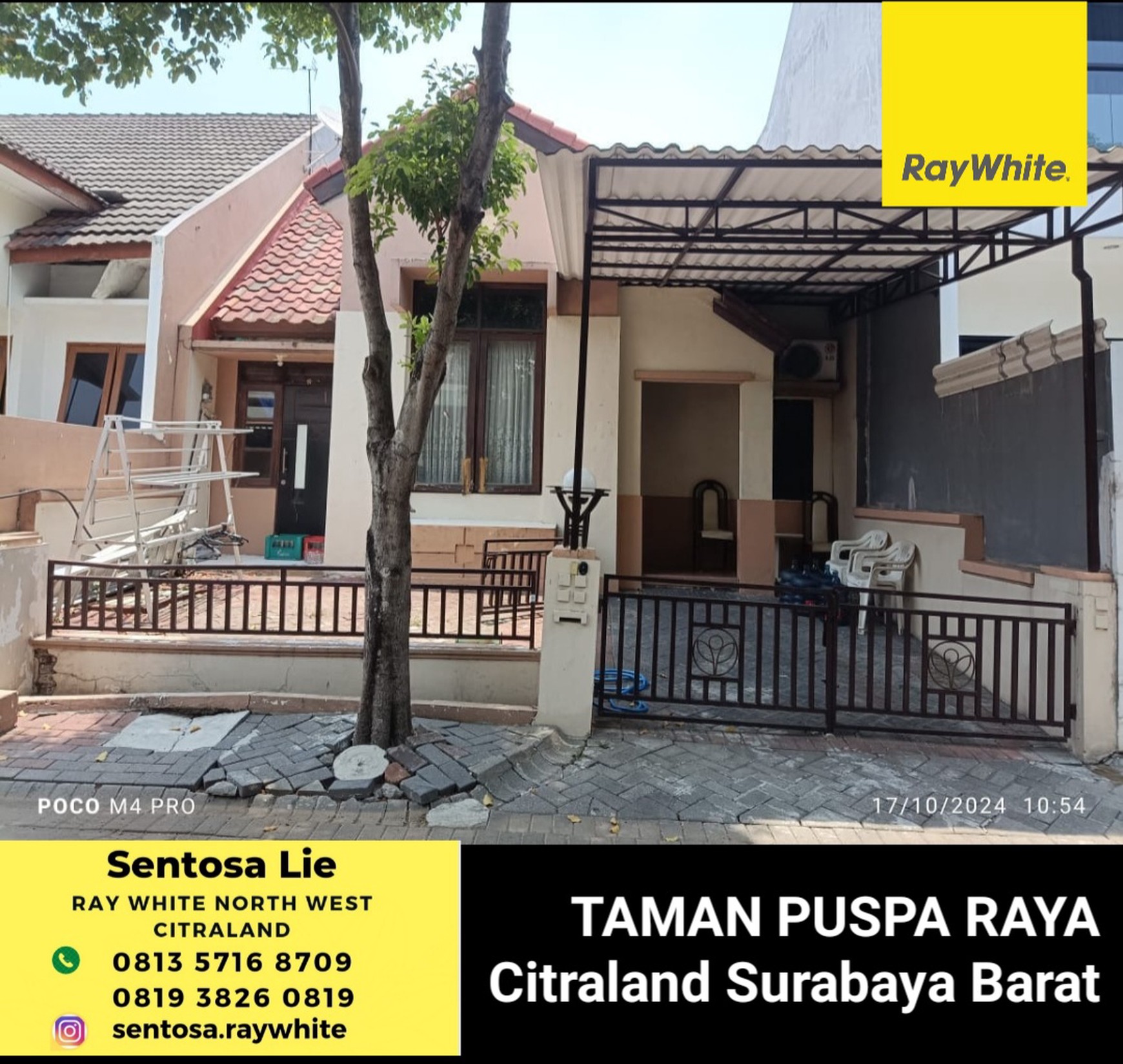 Murah 1 Milyar-an Dijual Rumah Taman Puspa Raya Dekat Universitas Ciputra, Fresh Market Citraland, Hokky Buah