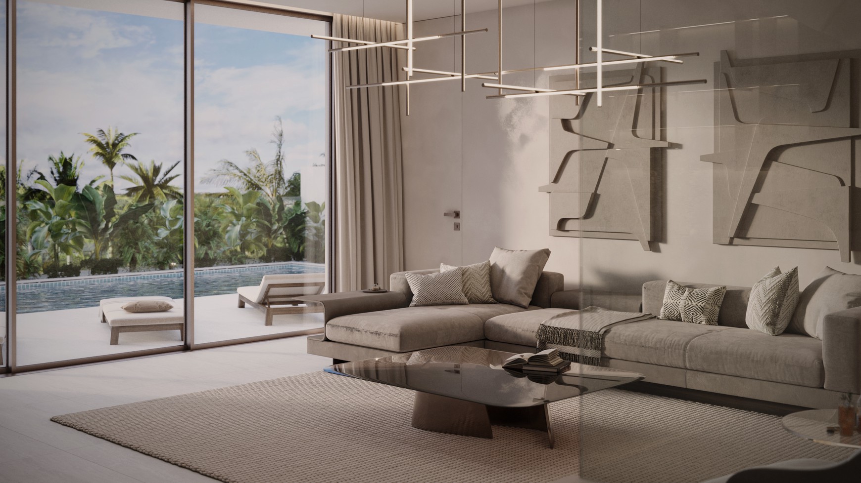 Leasehold - Luxurious 4-Bedroom Ocean View Villa Near Melasti Beach, Uluwatu, Bali