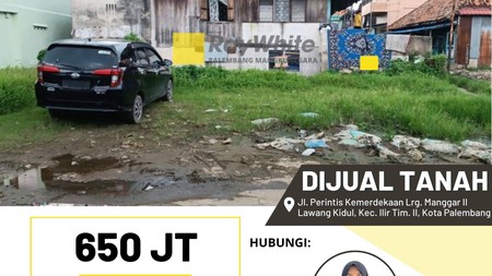 FOR SALE LAND ON PERINTIS KEMERDEKAAN STREET / DIJUAL TANAH