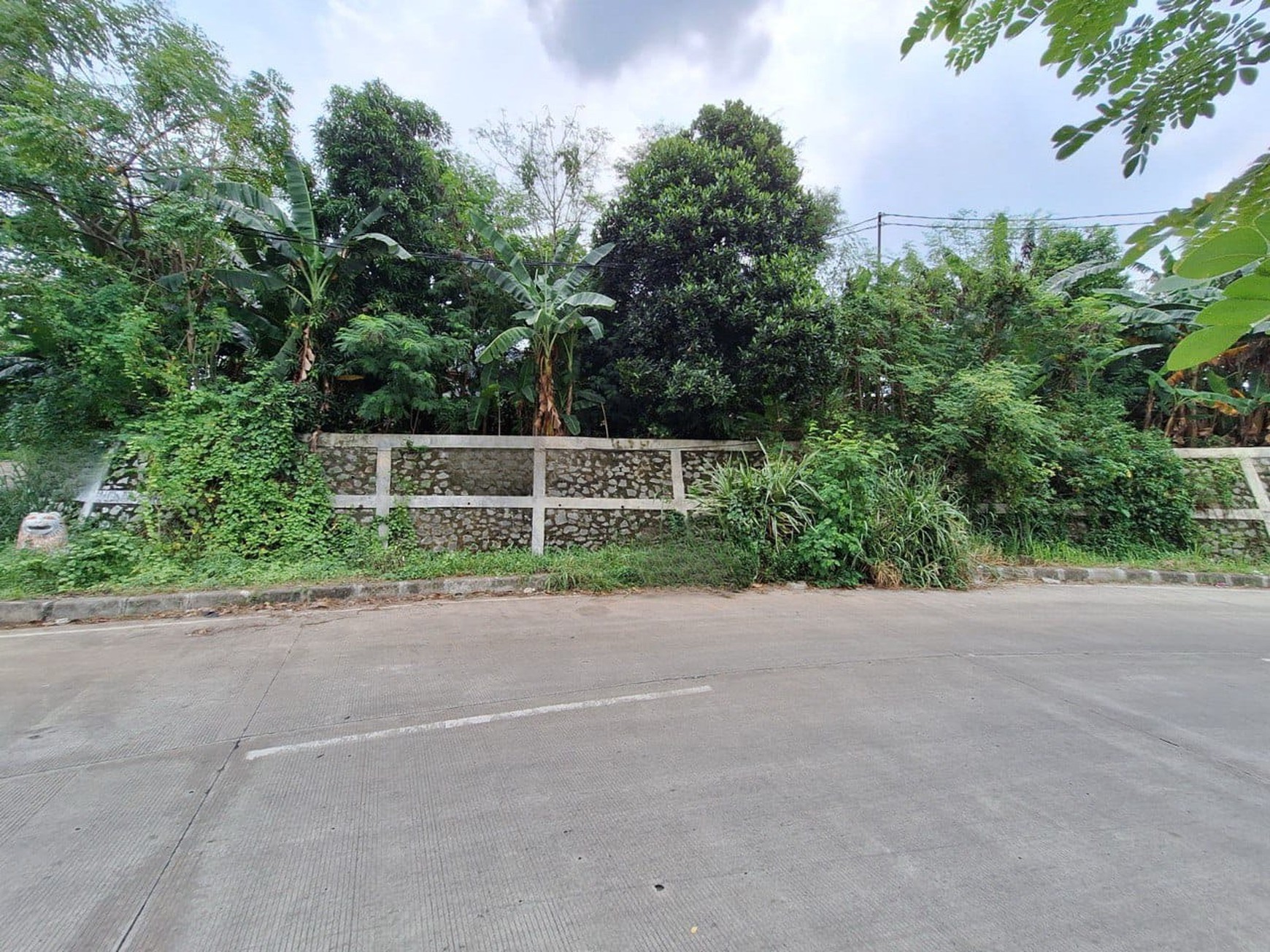 Andara tanah luas 688 dekat margasatwa pinggir tol depok antasari