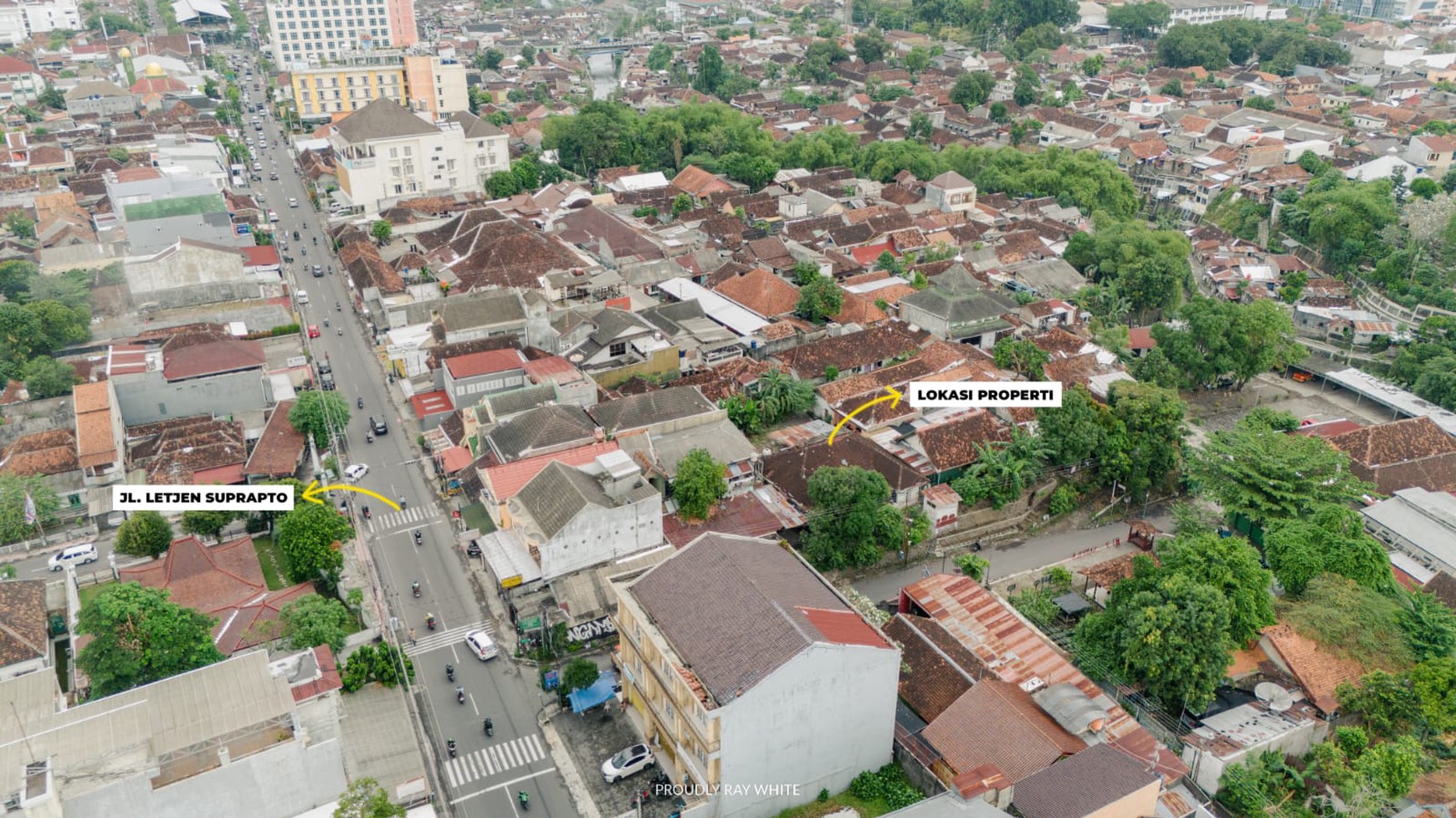 Tanah Bonus Bangunan 616 Meter Persegi Lokasi Dekat Wisata Tengah Kota Yogyakarta, Ngampilan Yogyakarta.