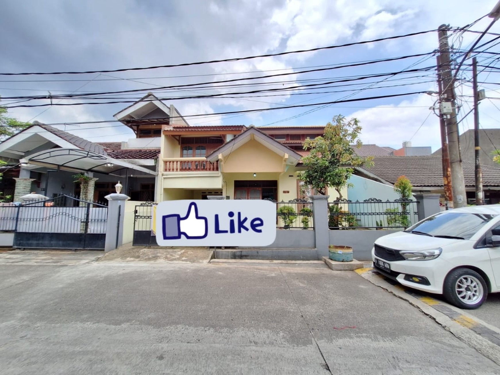 Bintaro taman mangu indah rumah 2 lantai dalam komplek