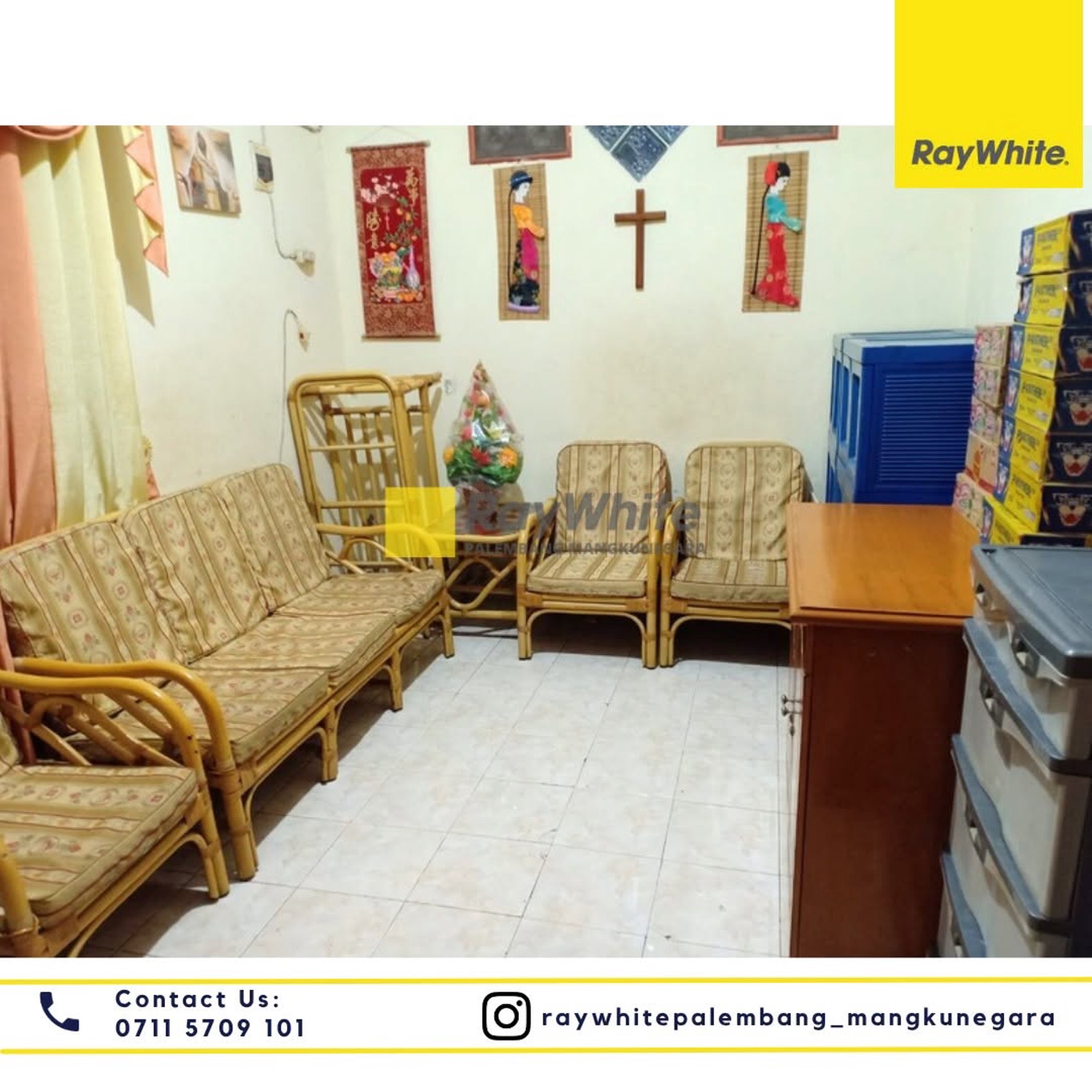 Dijual Rumah di Komplek Bougenville Kota Palembang
