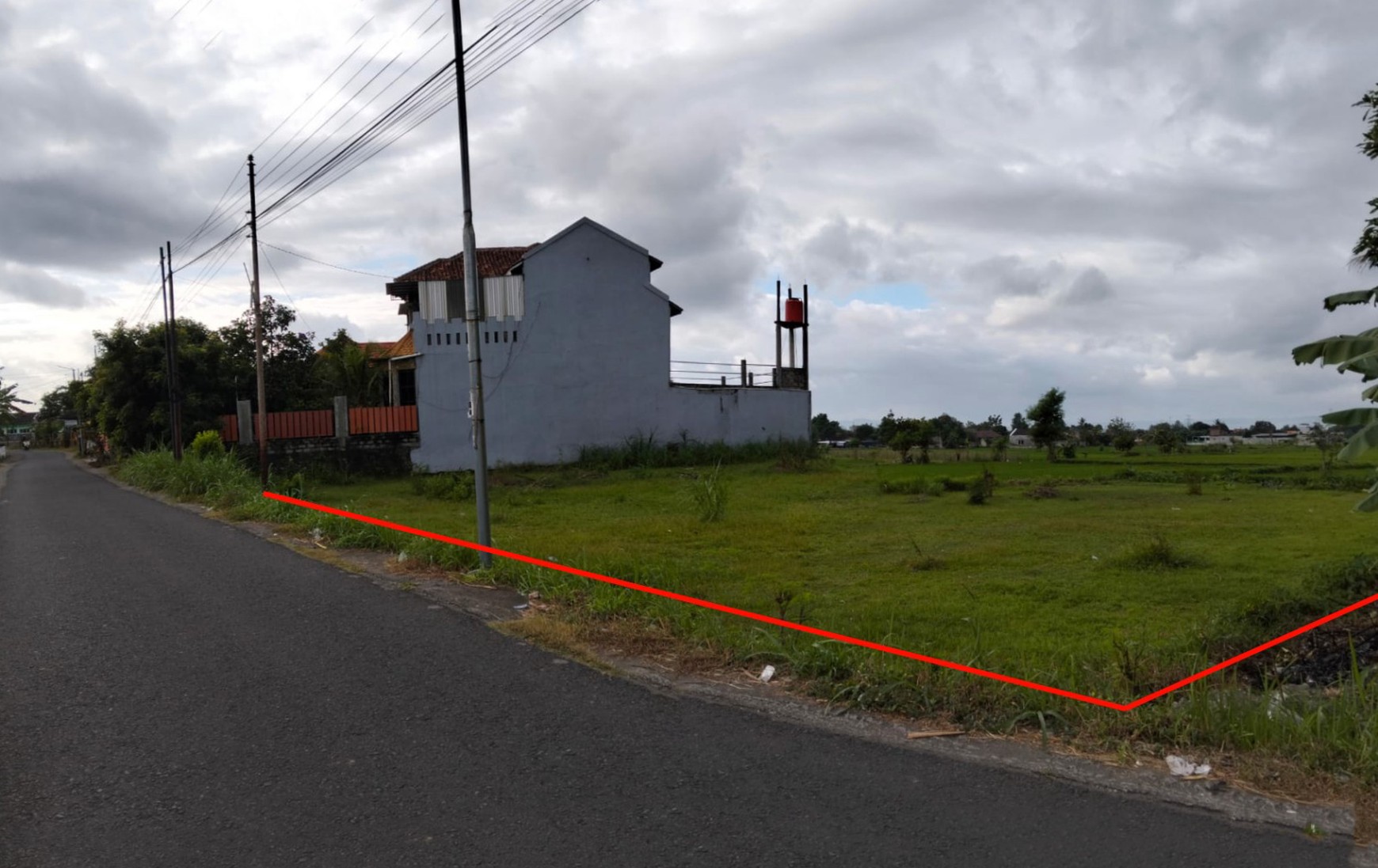 Tanah Pekarangan 1095 Meter Persegi Berada di jalan Bantul Km 7 Pendowoharjo Sewon Bantul