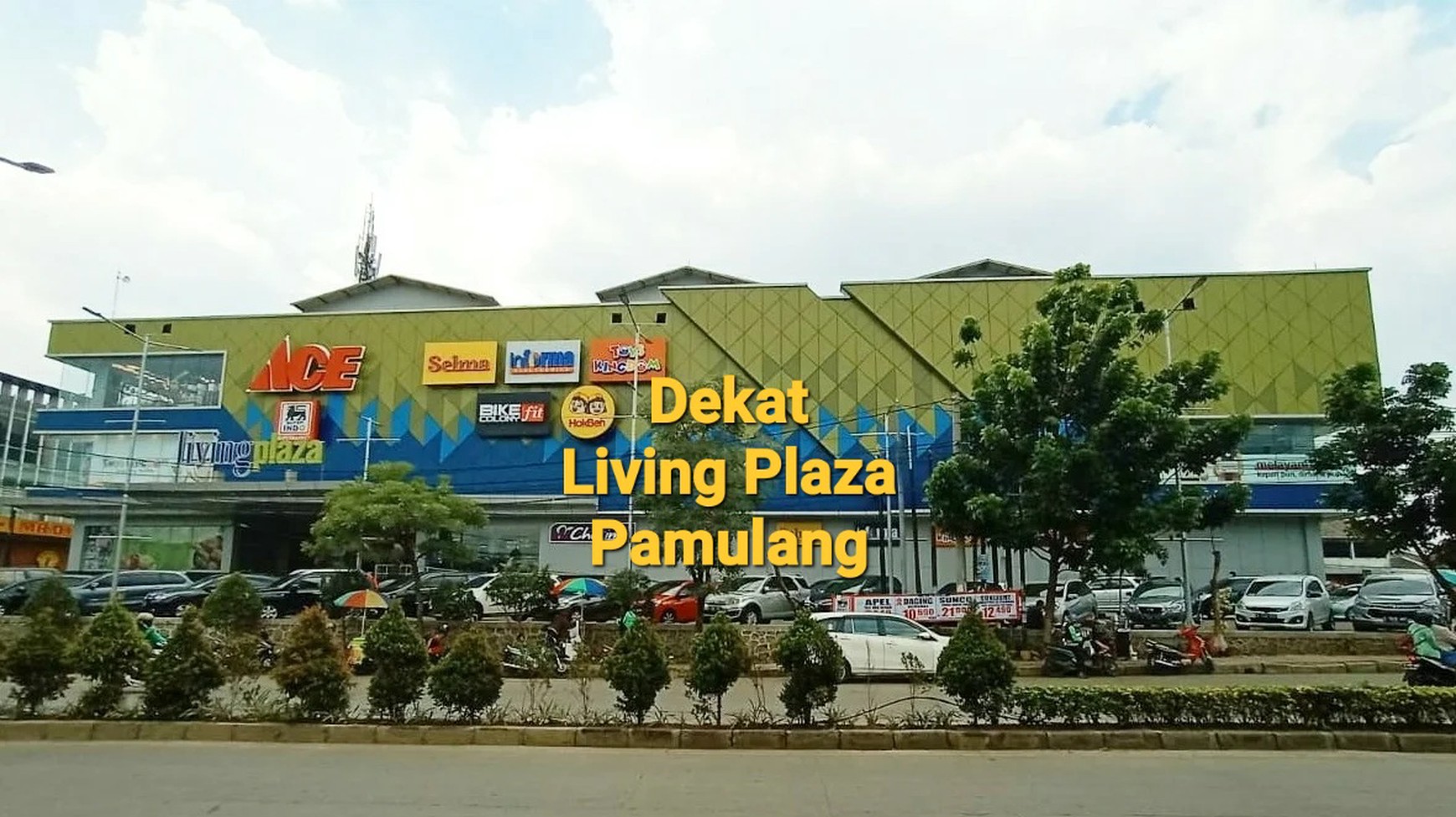 RUKO STRATEGIS DI PAMULANG DEKAT UNPAM, JALAN PARAKAN, BAMBU APUS, BENDA BARU
