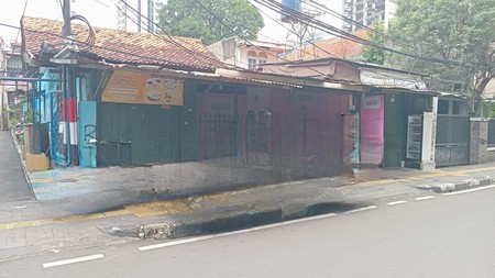 DIJUAL TANAH KOMERSIAL ADA BANGUNAN LAMA DI AREA MENTENG
