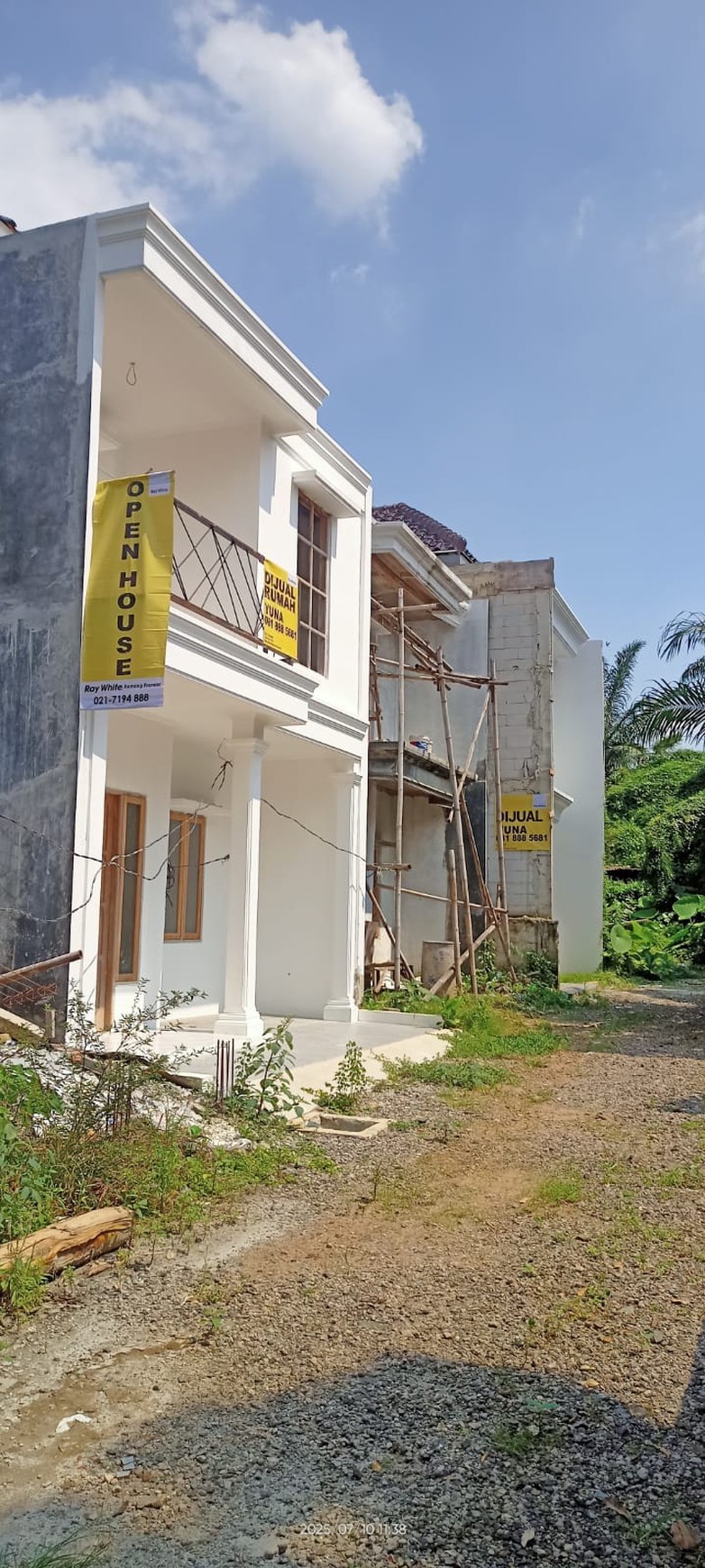 Rumah dalam proses pembangunan 90% Ciganjur Jagakarsa Jakarta selatan