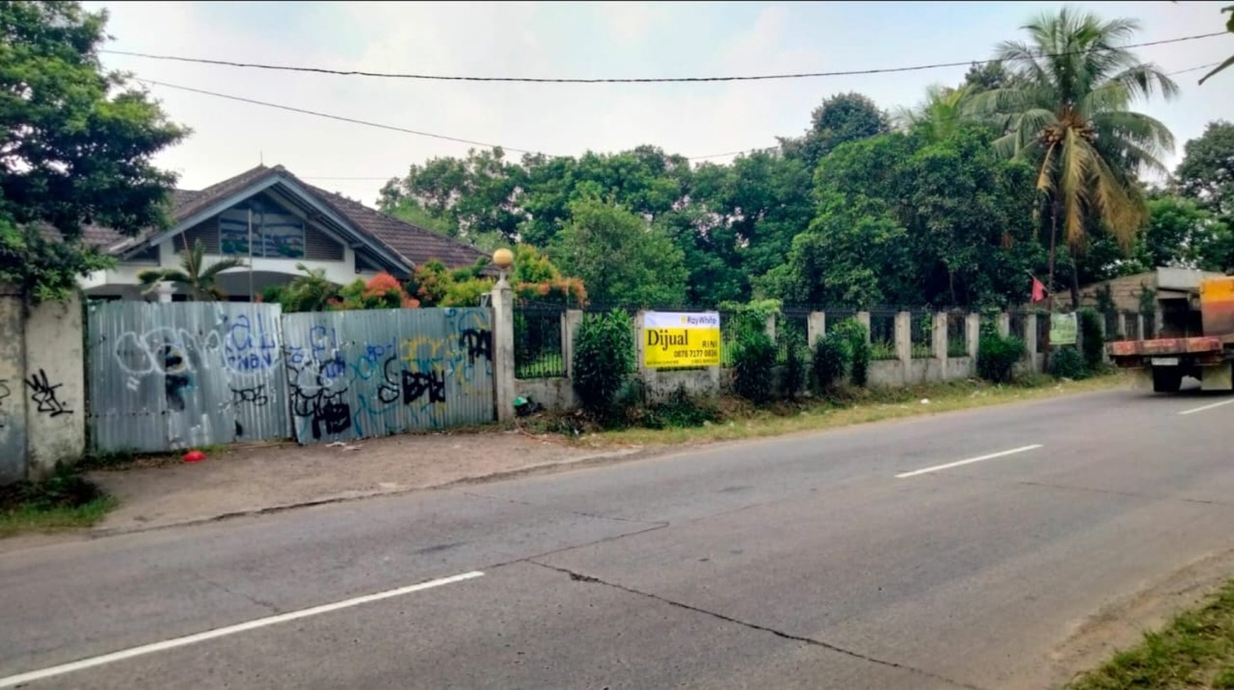 Dijual Lahan Hadap Jalan Raya Di Gunung Sindur dengan Lokasi Strategis cocok Untuk Gudang, Town House