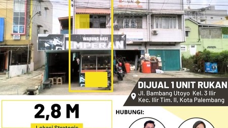RUKO MURAH TENGAH KOTA PALEMBANG 
