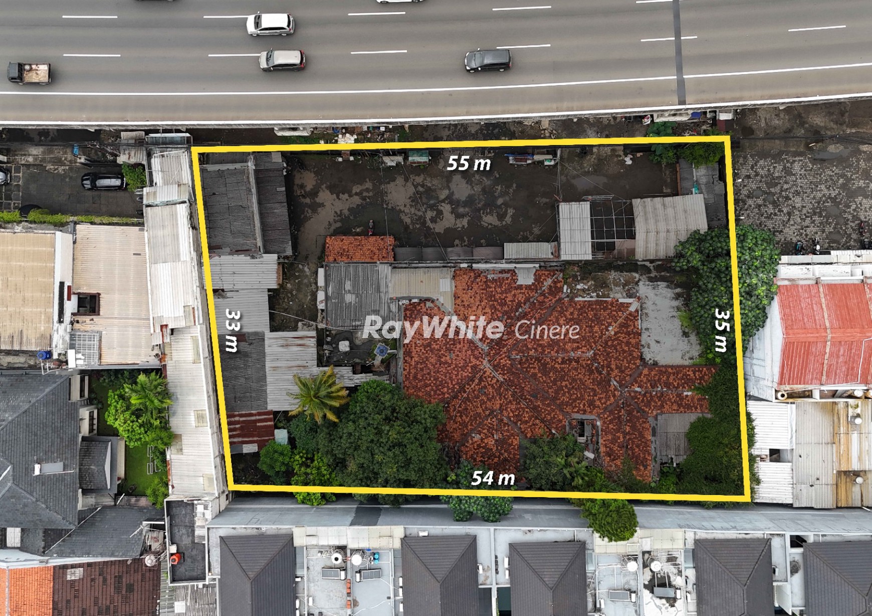 Tanah Siap Bangun Lokasi Strategis Dekat Tol Andara Cocok Untuk Usaha