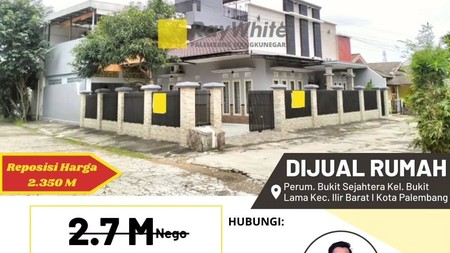 rumah murah di komp poligon palembang 