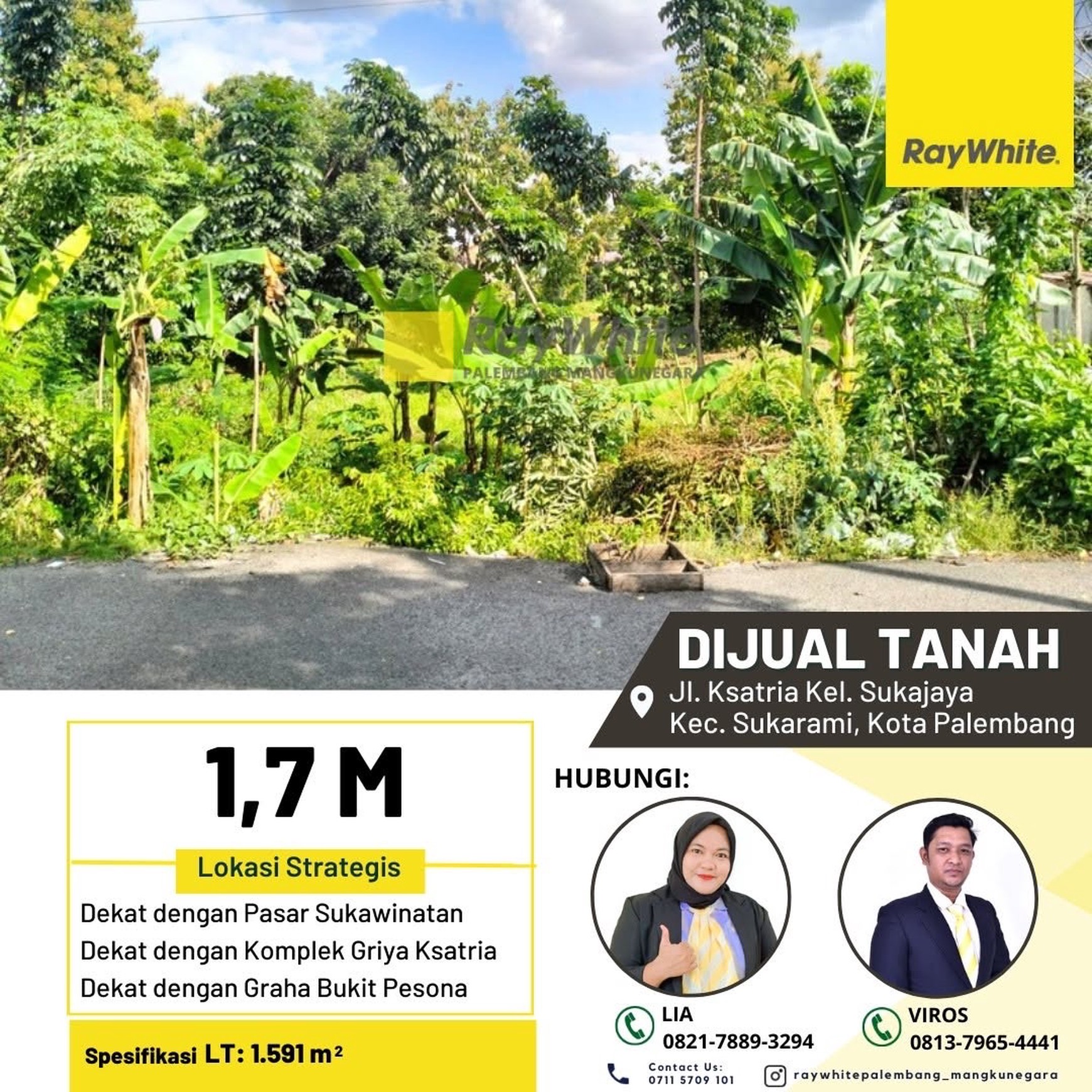 TANAH MURAH PALEMBANG