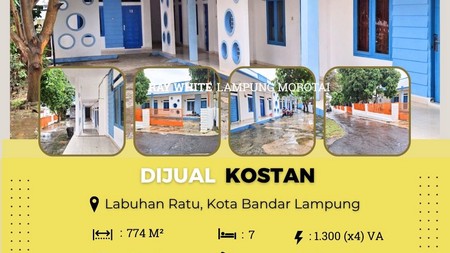 Dijual Rumah Kost-kost an Di Kel. Labuhan Ratu
