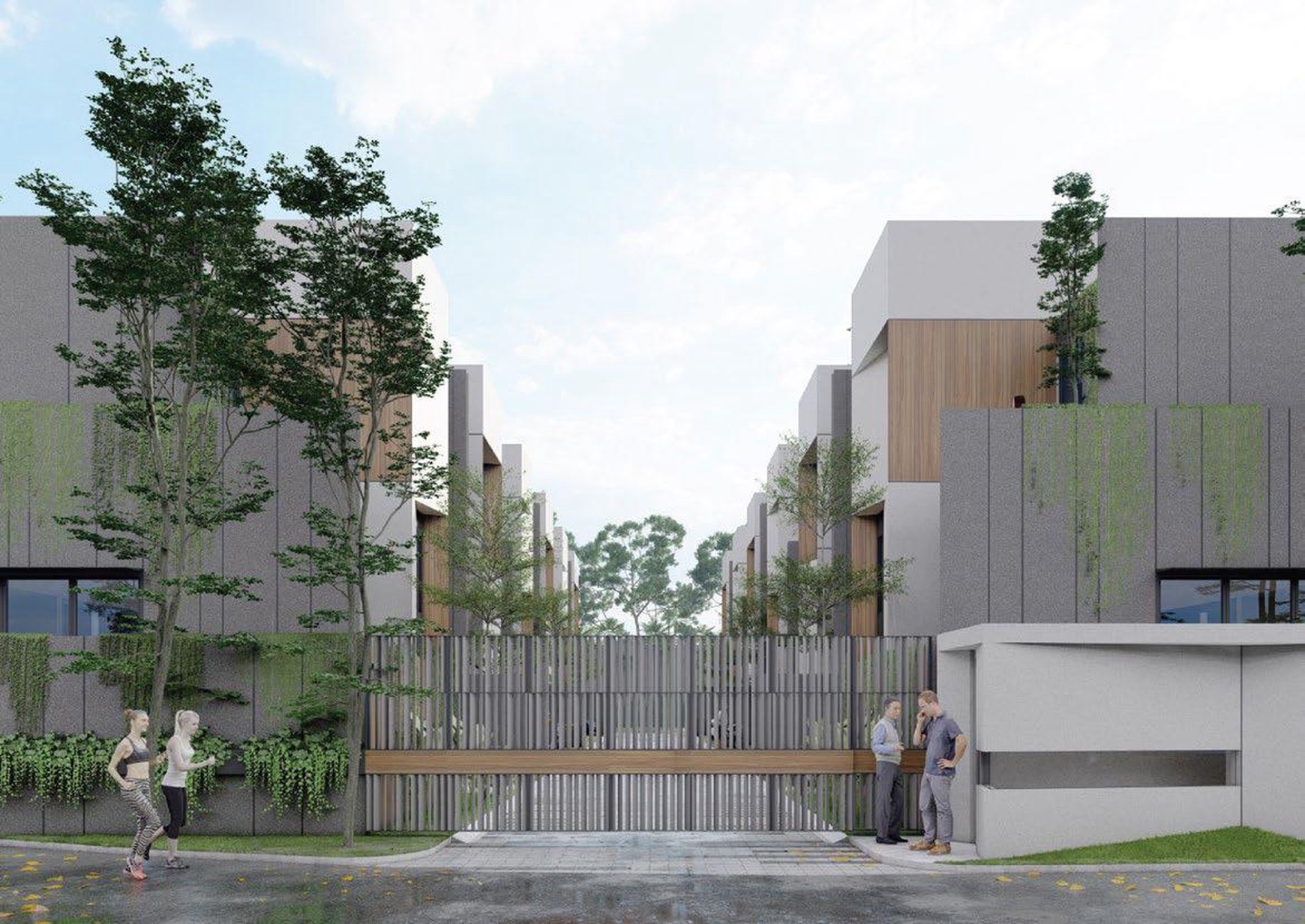 Rumah Kekinian di Townhouse Hunni Bintaro Tangsel Dekat Sekolah ada Children Pool