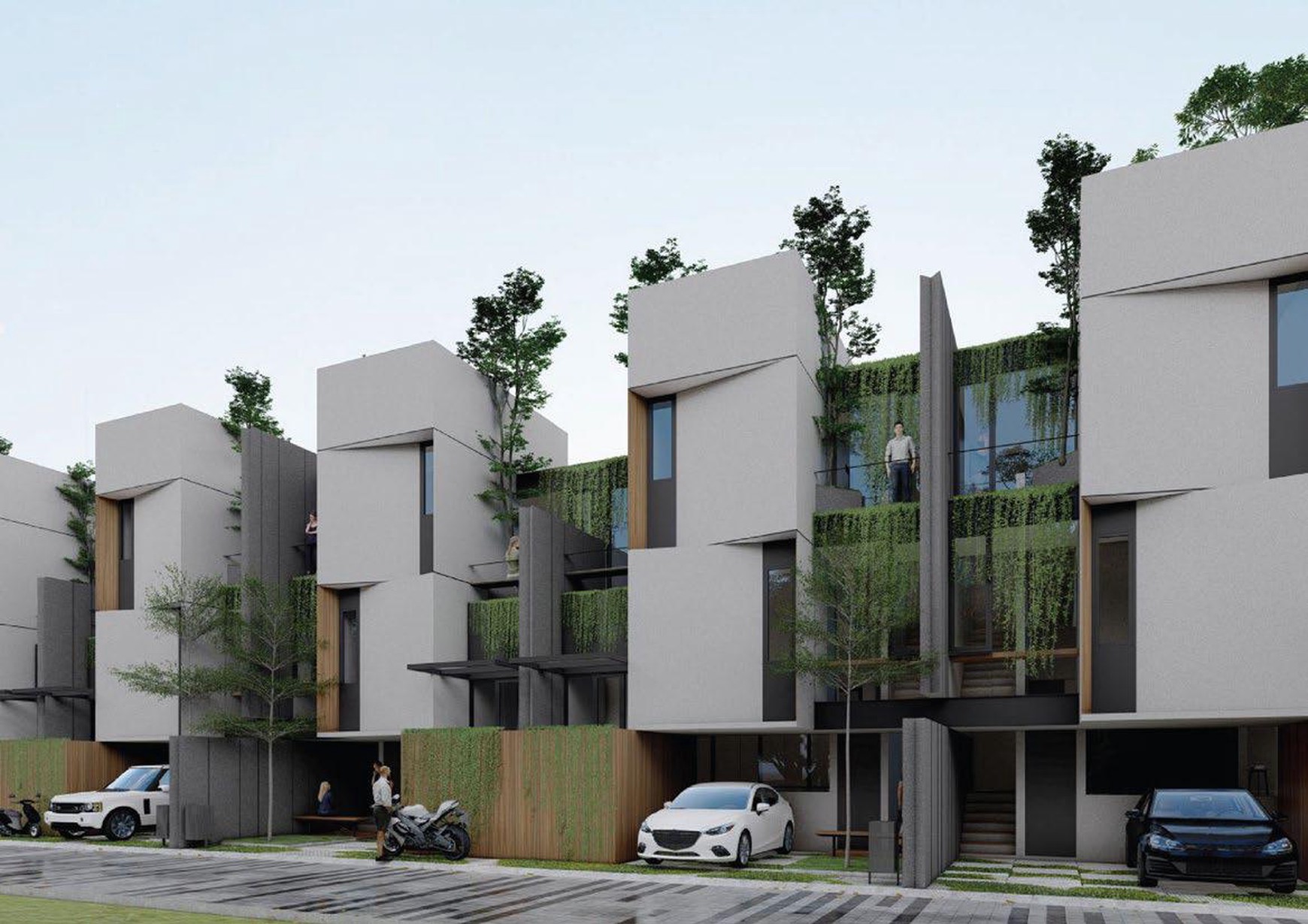 Rumah Kekinian di Townhouse Hunni Bintaro Tangsel Dekat Sekolah ada Children Pool
