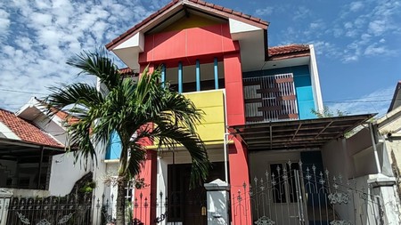Disewakan Rumah 2 lantai di Gayungsari Timur Surabaya