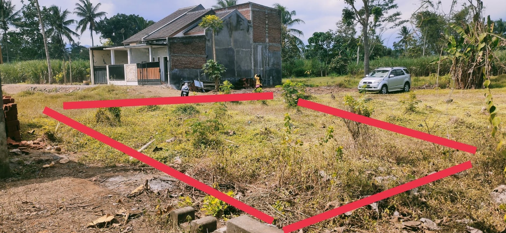 Tanah Kavling Murah Akses Mobil dekat Tol di Pakis, Malang - Lokasi Strategis 200jt Siap Bangun!!
