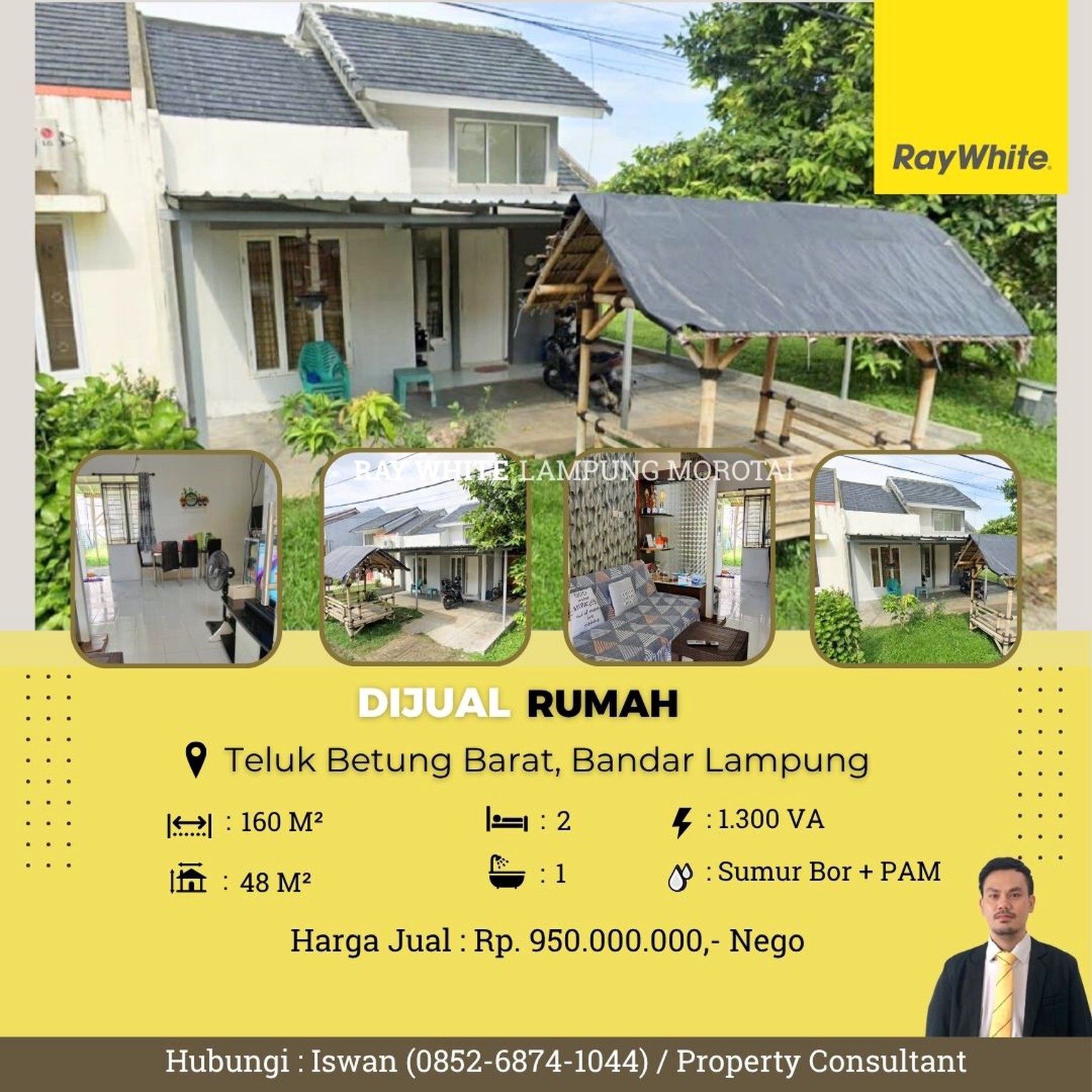 Dijual rumah citra garden bandar lampung