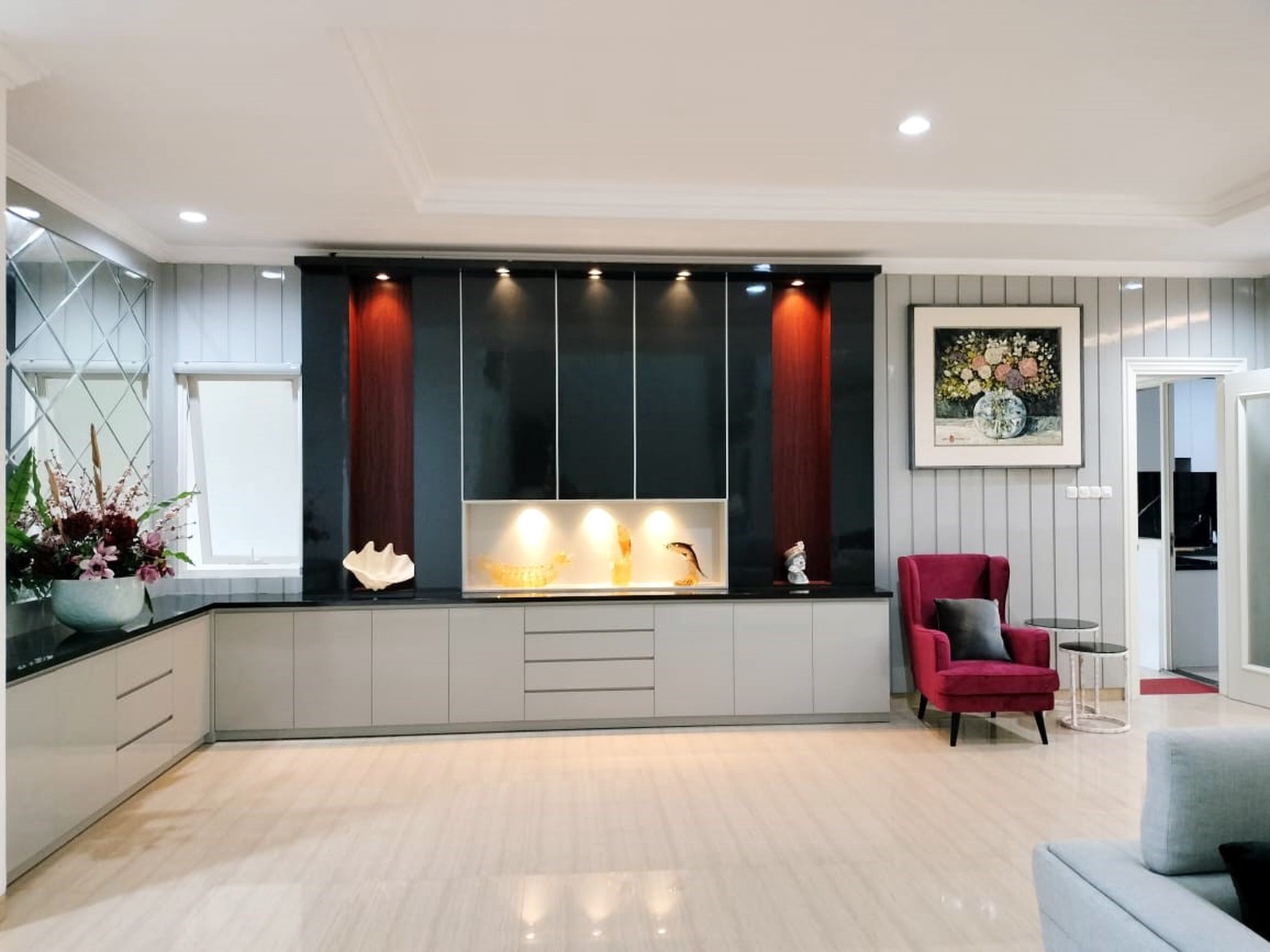 Rumah di Puri Galaxy - bangunan baru , design interior mewah., - TAN -