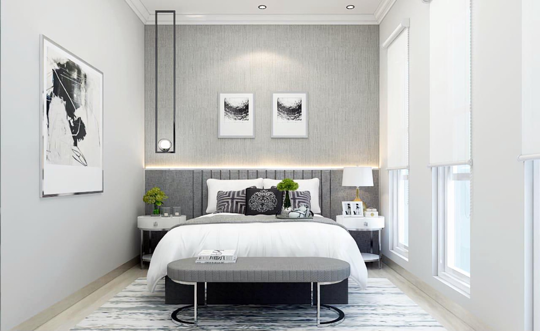 Rumah di Puri Galaxy - bangunan baru , design interior mewah., - TAN -