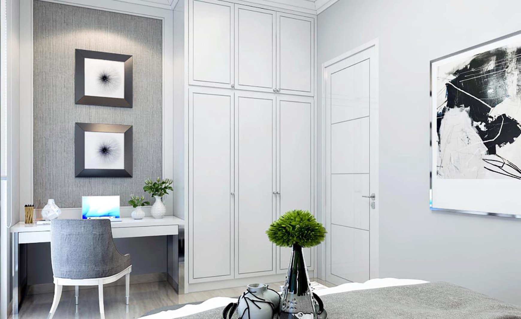 Rumah di Puri Galaxy - bangunan baru , design interior mewah., - TAN -