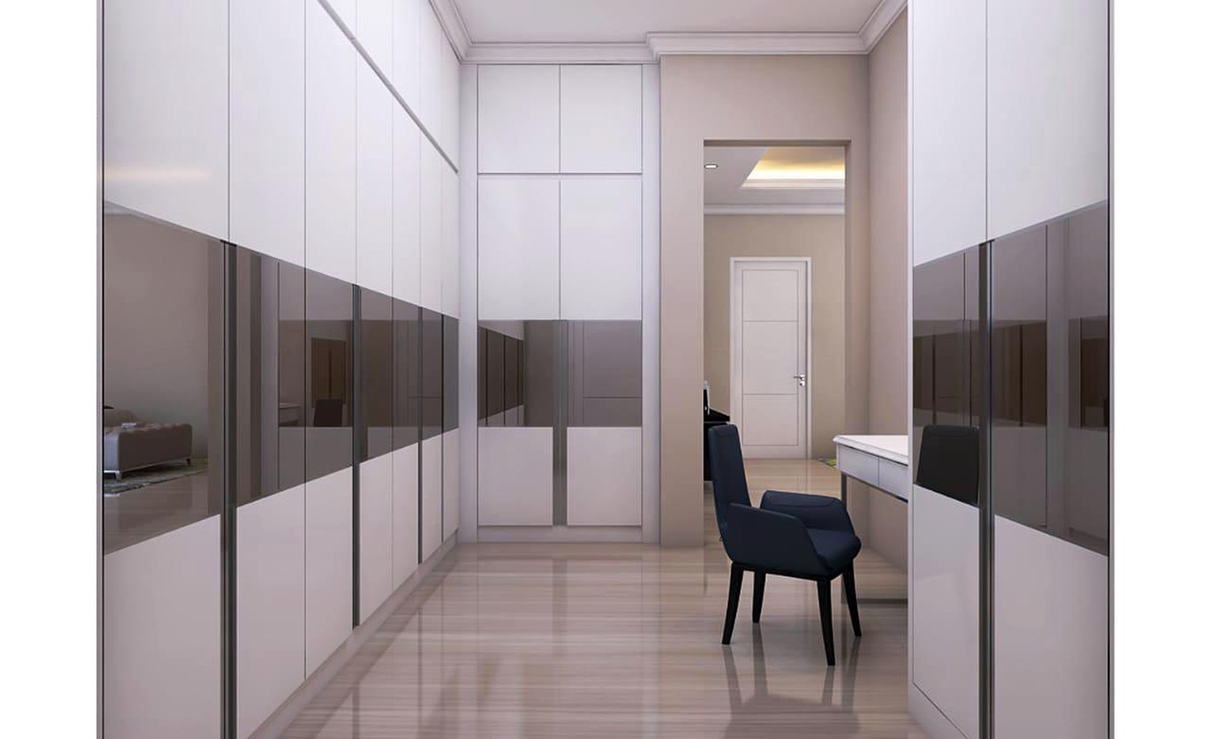 Rumah di Puri Galaxy - bangunan baru , design interior mewah., - TAN -