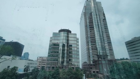 office Lippo Thamarin, 362m2, view ke Bundaran HI,5 mnt ke MRT