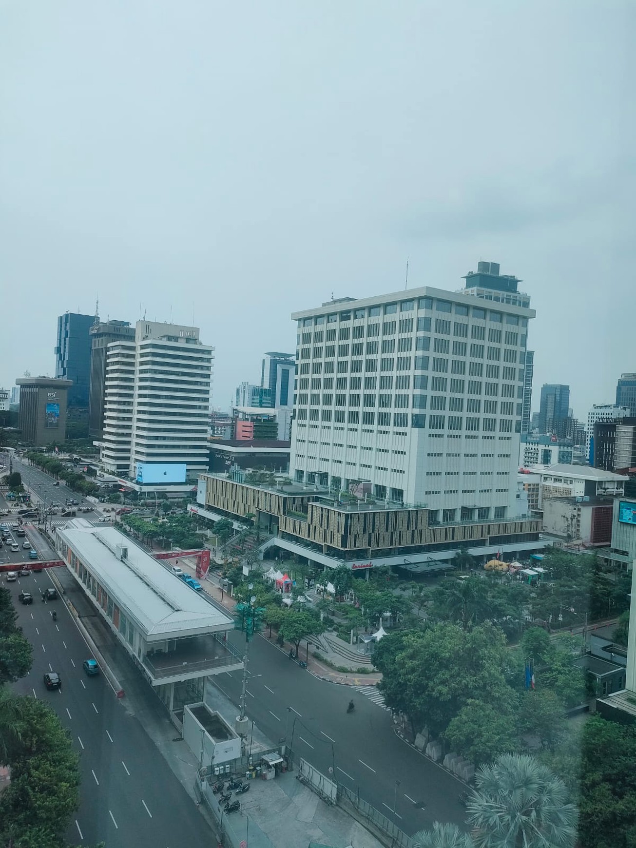 office Lippo Thamarin, 362m2, view ke Bundaran HI,5 mnt ke MRT