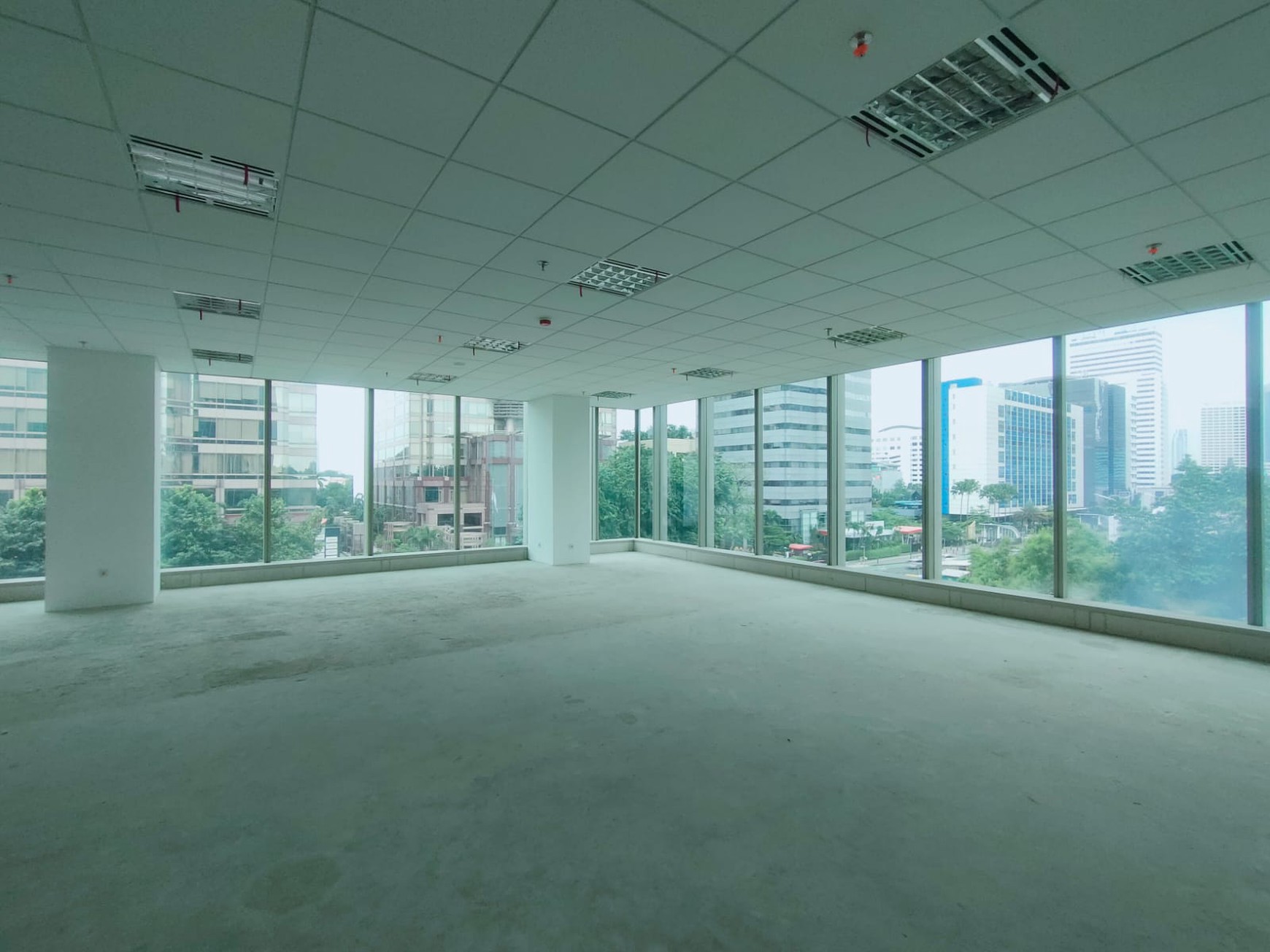 office Lippo Thamarin, 362m2, view ke Bundaran HI,5 mnt ke MRT